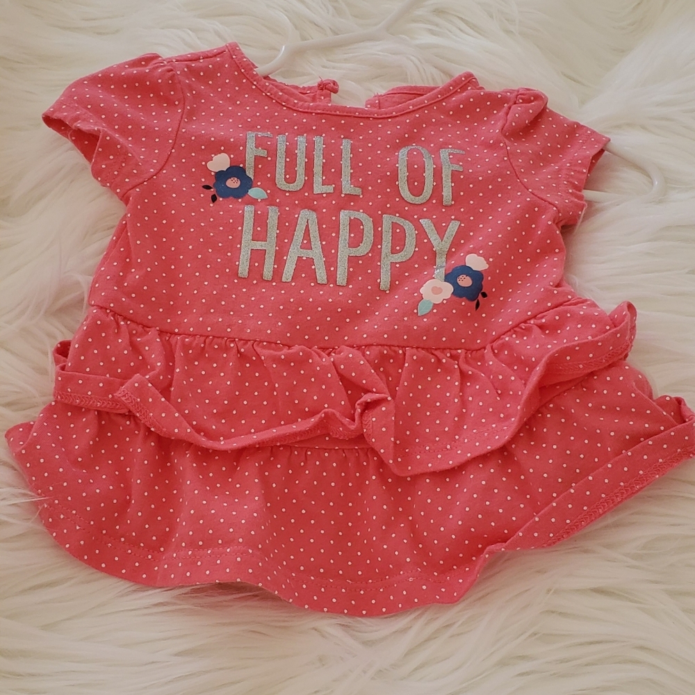 Child of Mine by Carter's Pink Dress 0-3mths